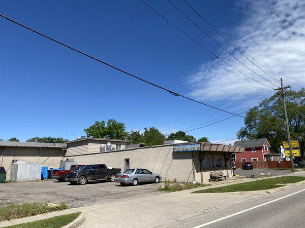 Lee Theatre - June 4 2022 Photo Of Lot Where Lee Once Stood (newer photo)